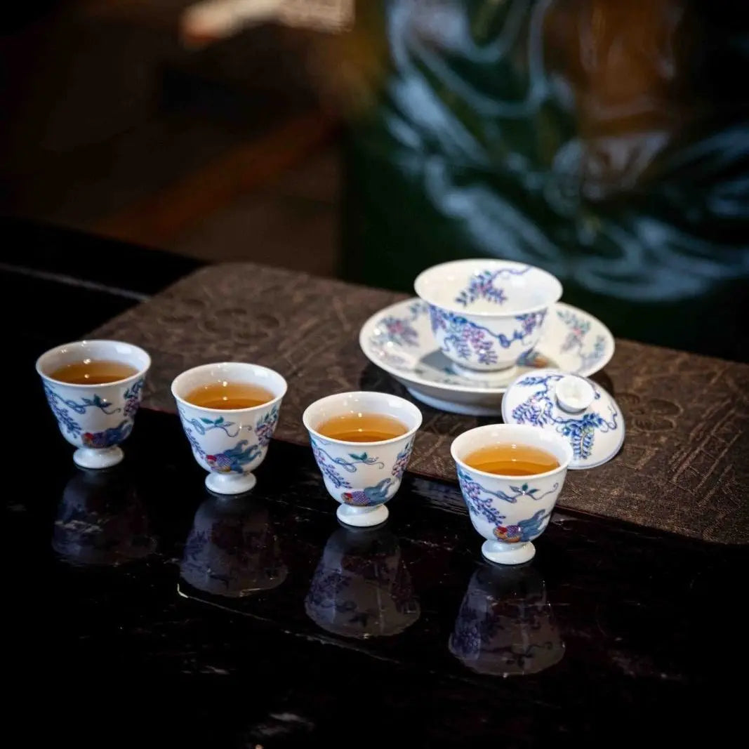 Teng Yu - Jing De Zhen Porcelain Gaiwan zycschina