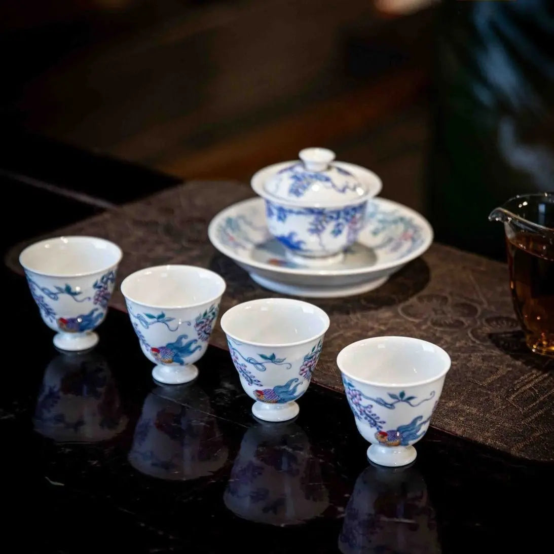Teng Yu - Jing De Zhen Porcelain Gaiwan zycschina