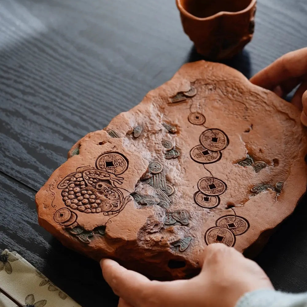 Tian Ci Chan - Dry Bubble Tray 江苏宜兴