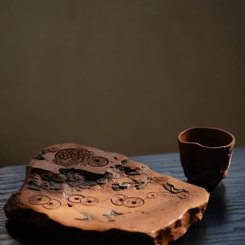 Tian Ci Chan - Dry Bubble Tray 江苏宜兴