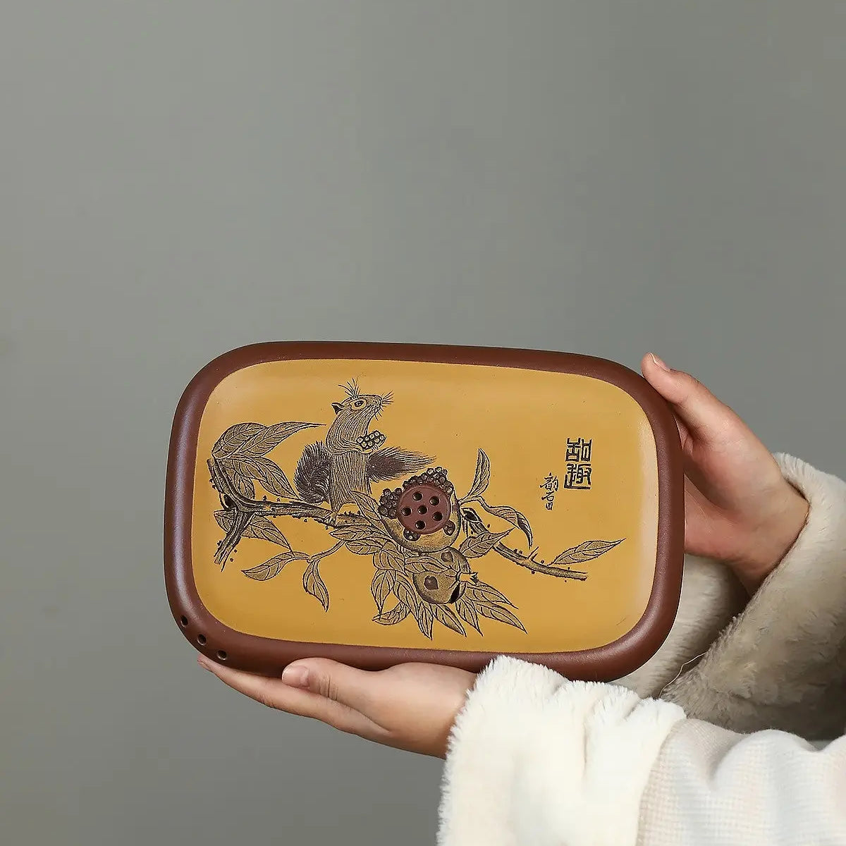 Tian Qu - Dry Bubble Tray 江苏宜兴