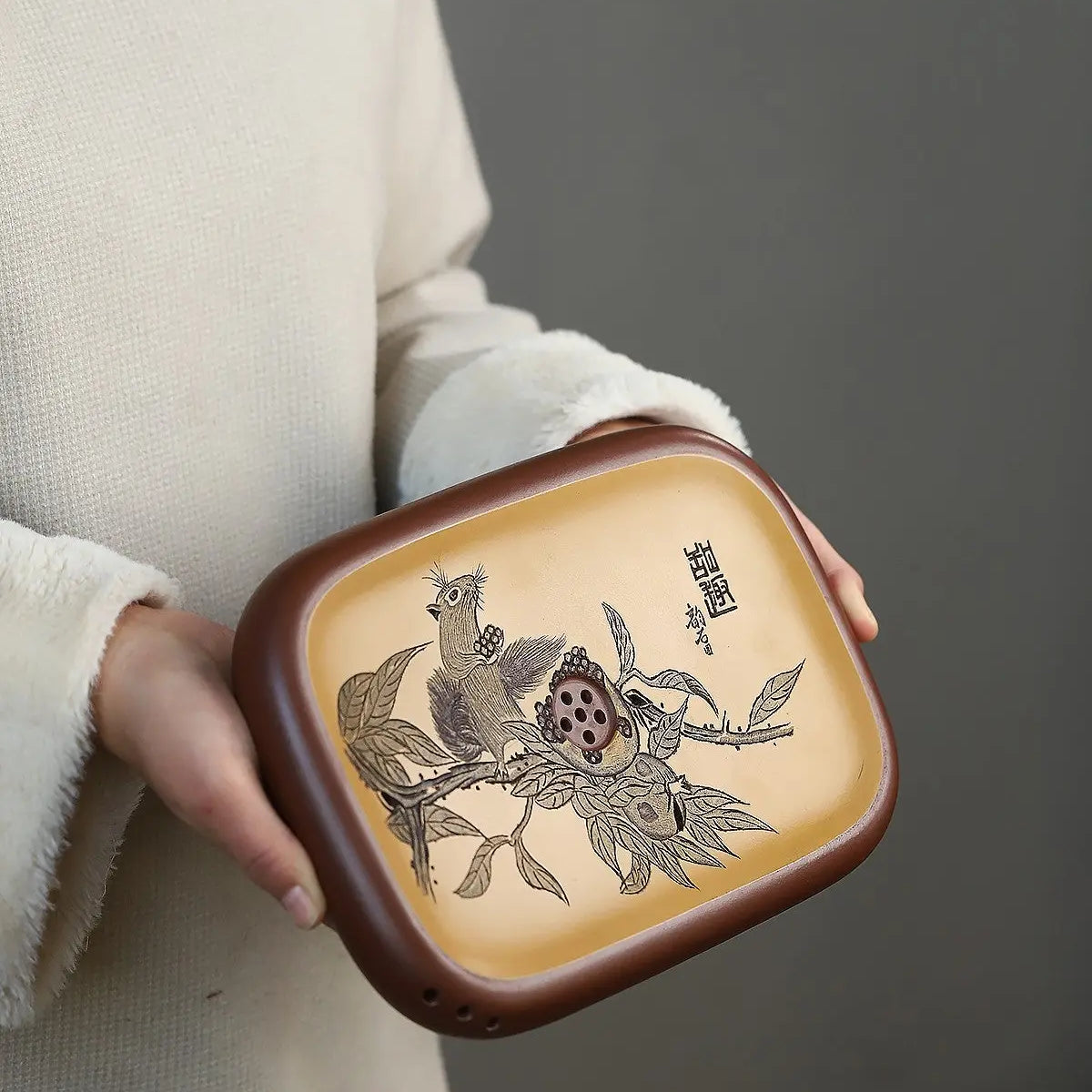 Tian Qu - Dry Bubble Tray 江苏宜兴