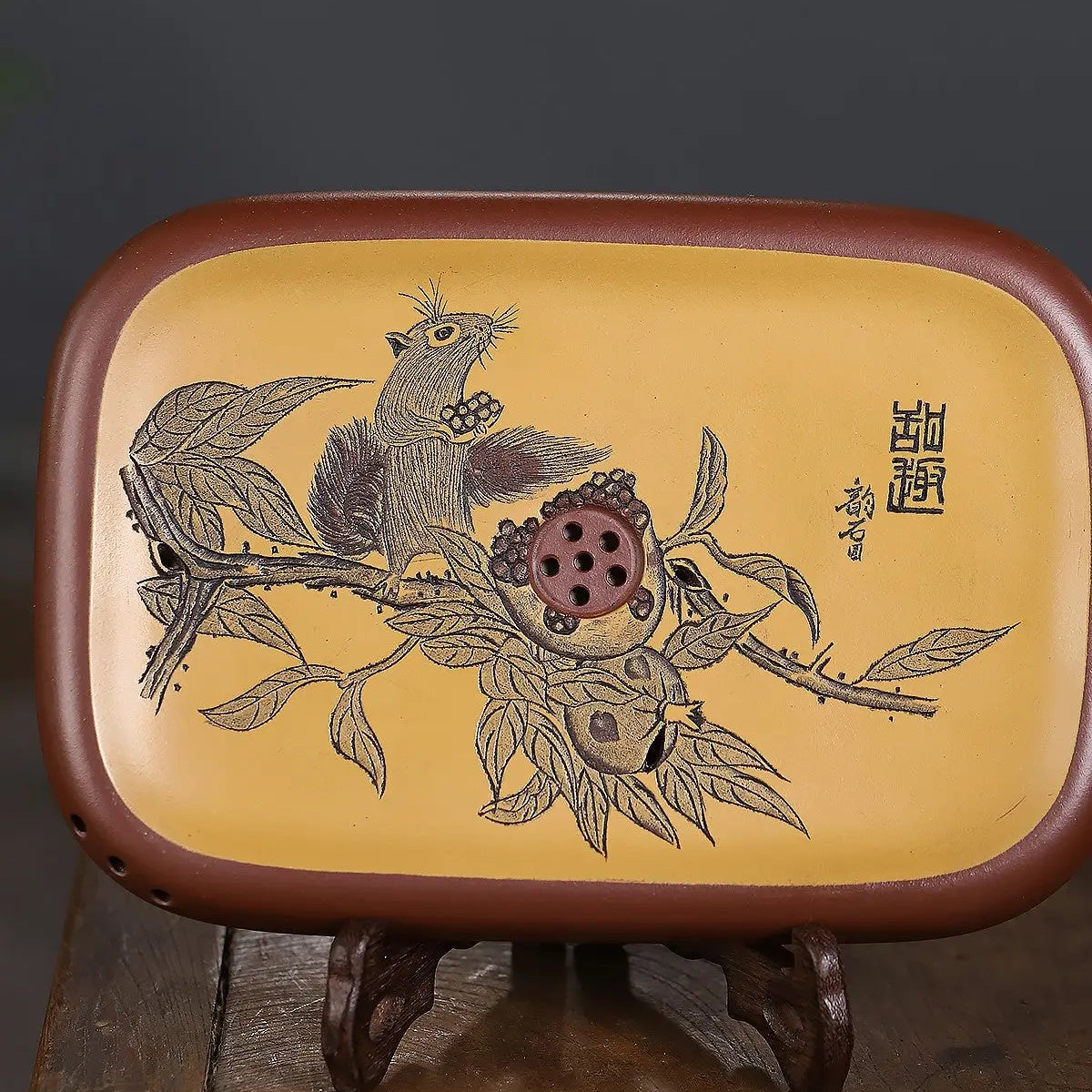 Tian Qu - Dry Bubble Tray 江苏宜兴