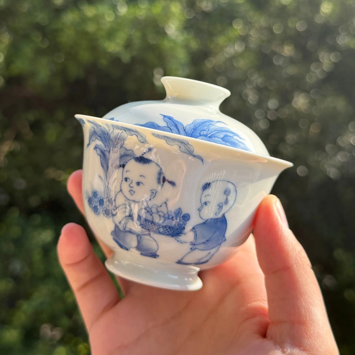 Tong Le 160cc - Jingdezhen Porcelain Gaiwan zycschina