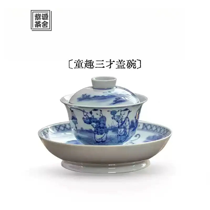Tong Qu - Jing De Zhen Porcelain Gaiwan zycschina