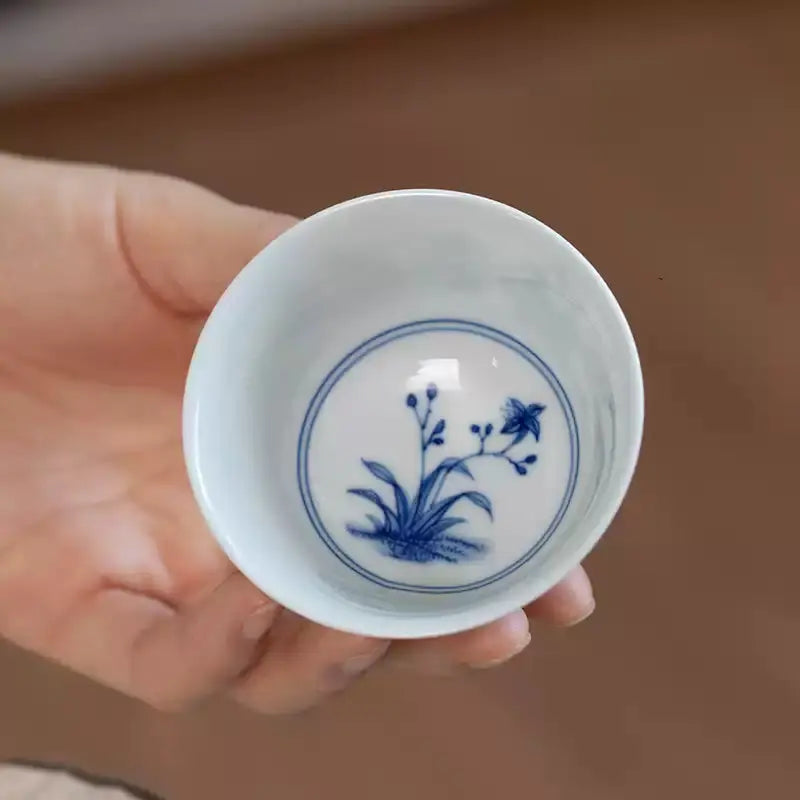 Tong Qu - Jing De Zhen Porcelain Teacup zycschina