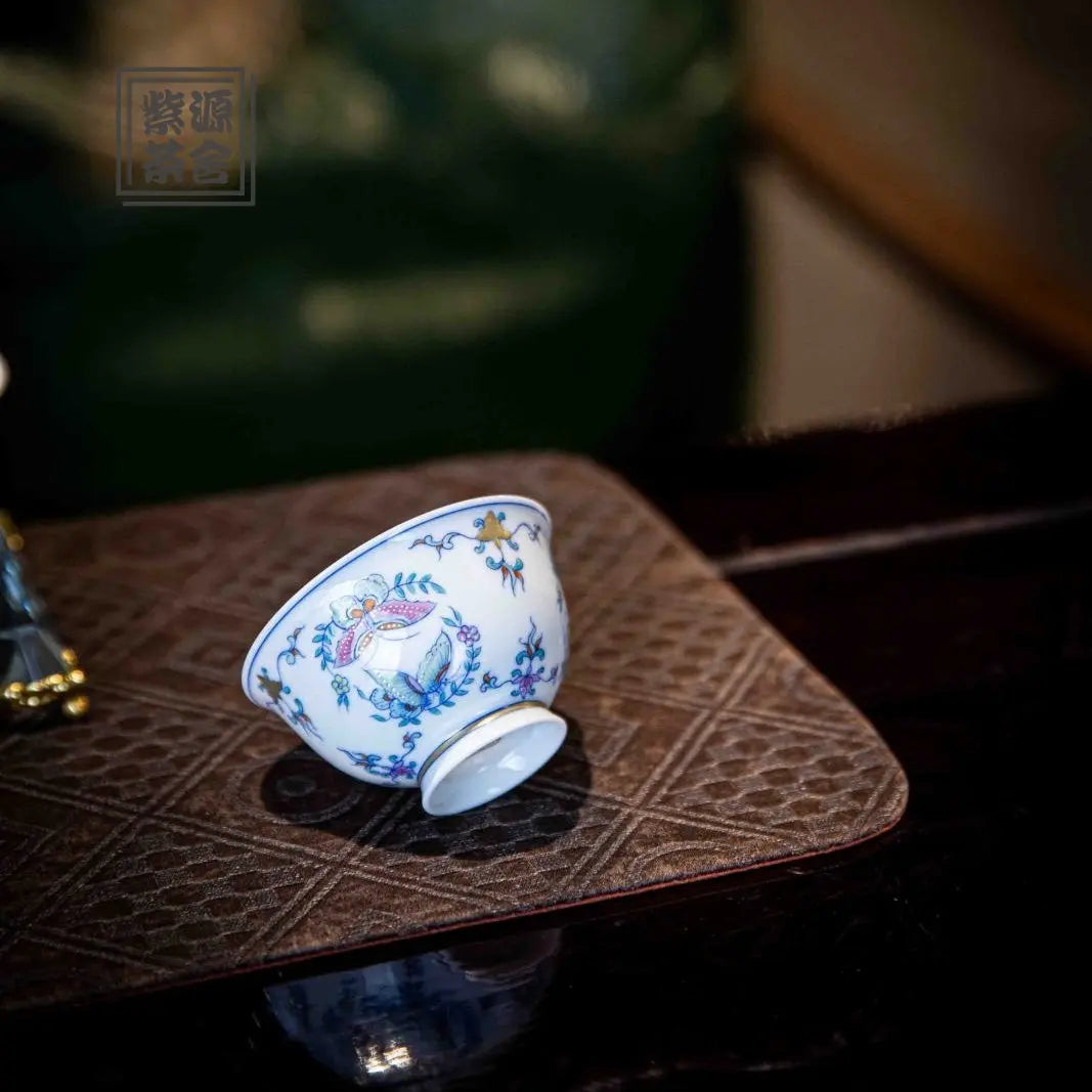 Tuan Hua Die - Jing De Zhen Porcelain Gaiwan zycschina