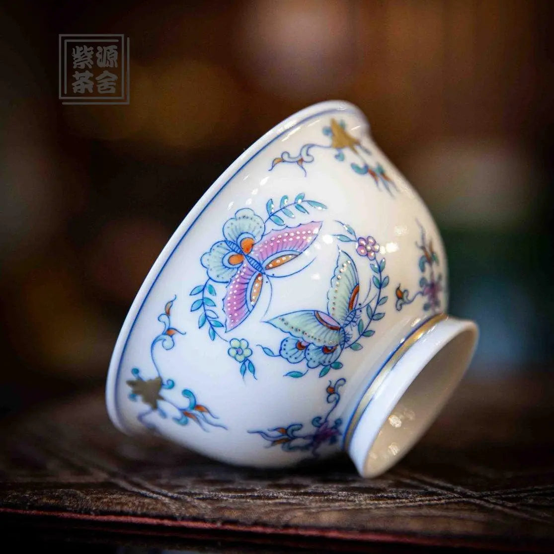 Tuan Hua Die - Jing De Zhen Porcelain Gaiwan zycschina