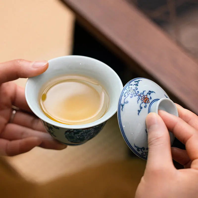 Tuan Ju Wen - Jing De Zhen Porcelain Gaiwan zycschina