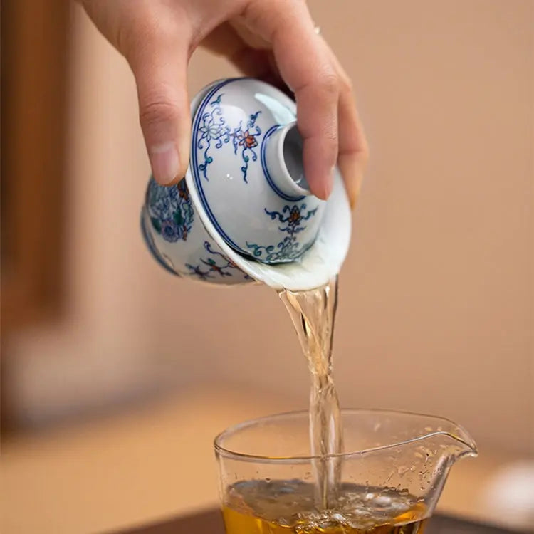 Tuan Ju Wen - Jing De Zhen Porcelain Gaiwan zycschina