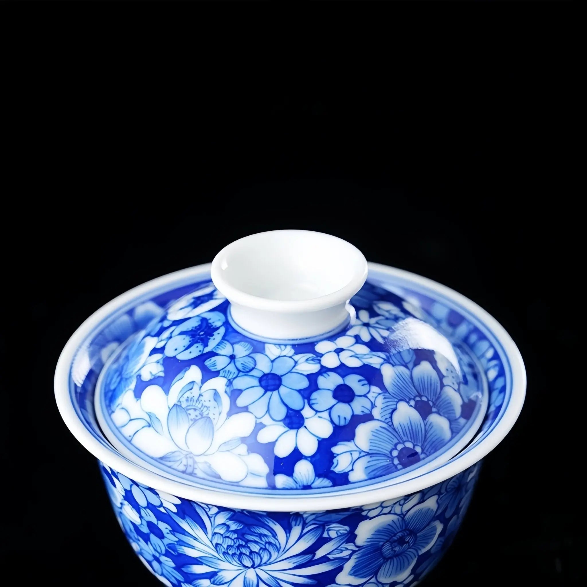 Wan Hua 110cc - Jing De Zhen Porcelain Gaiwan zycschina
