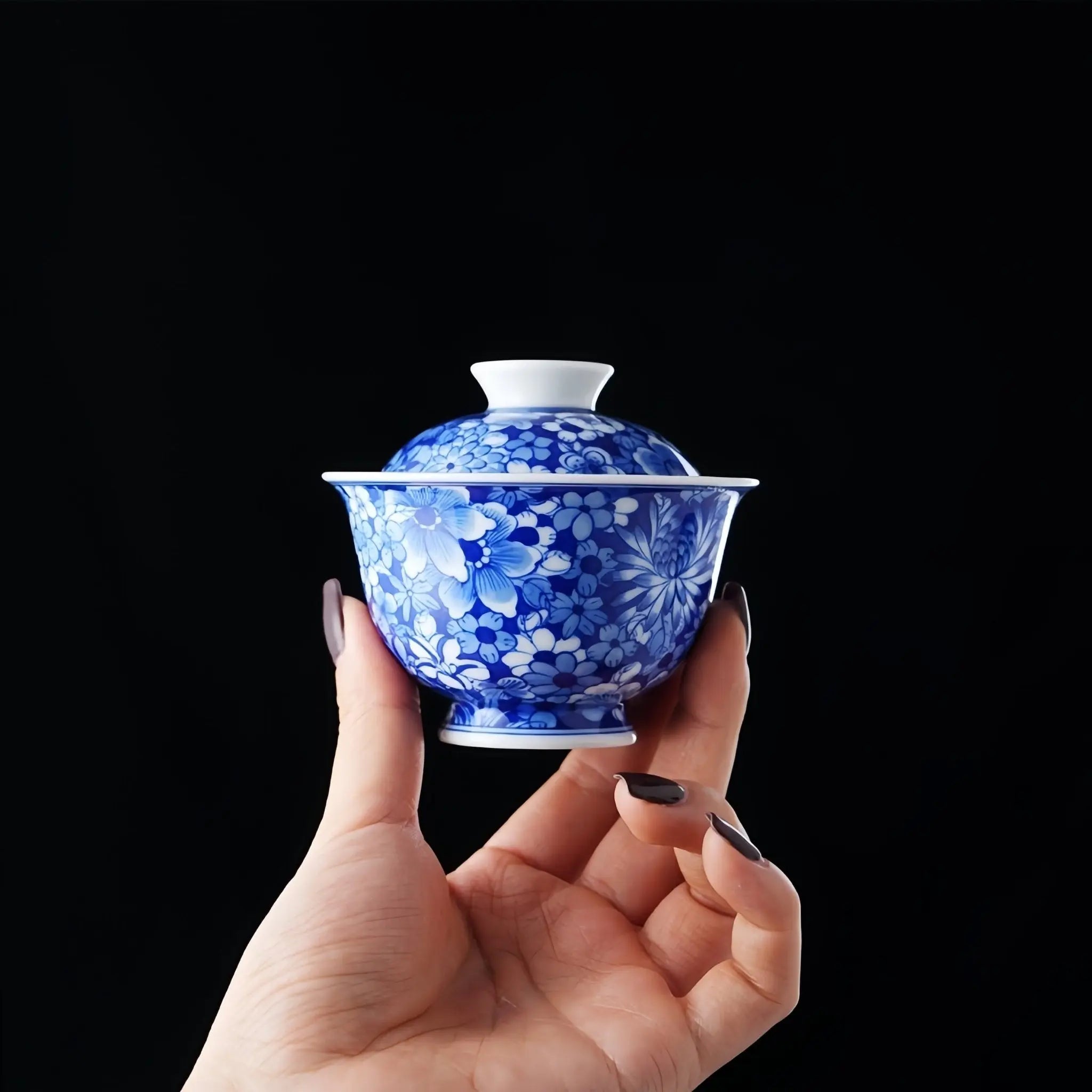 Wan Hua 110cc - Jing De Zhen Porcelain Gaiwan zycschina