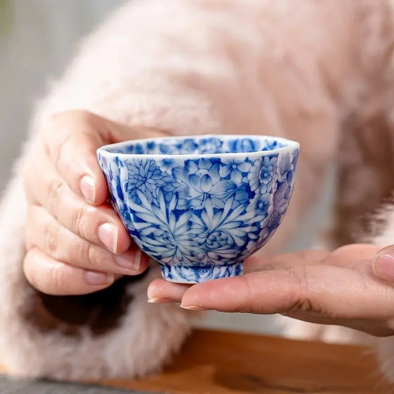 Wan Hua 130cc - Jing De Zhen Porcelain Gaiwan zycschina