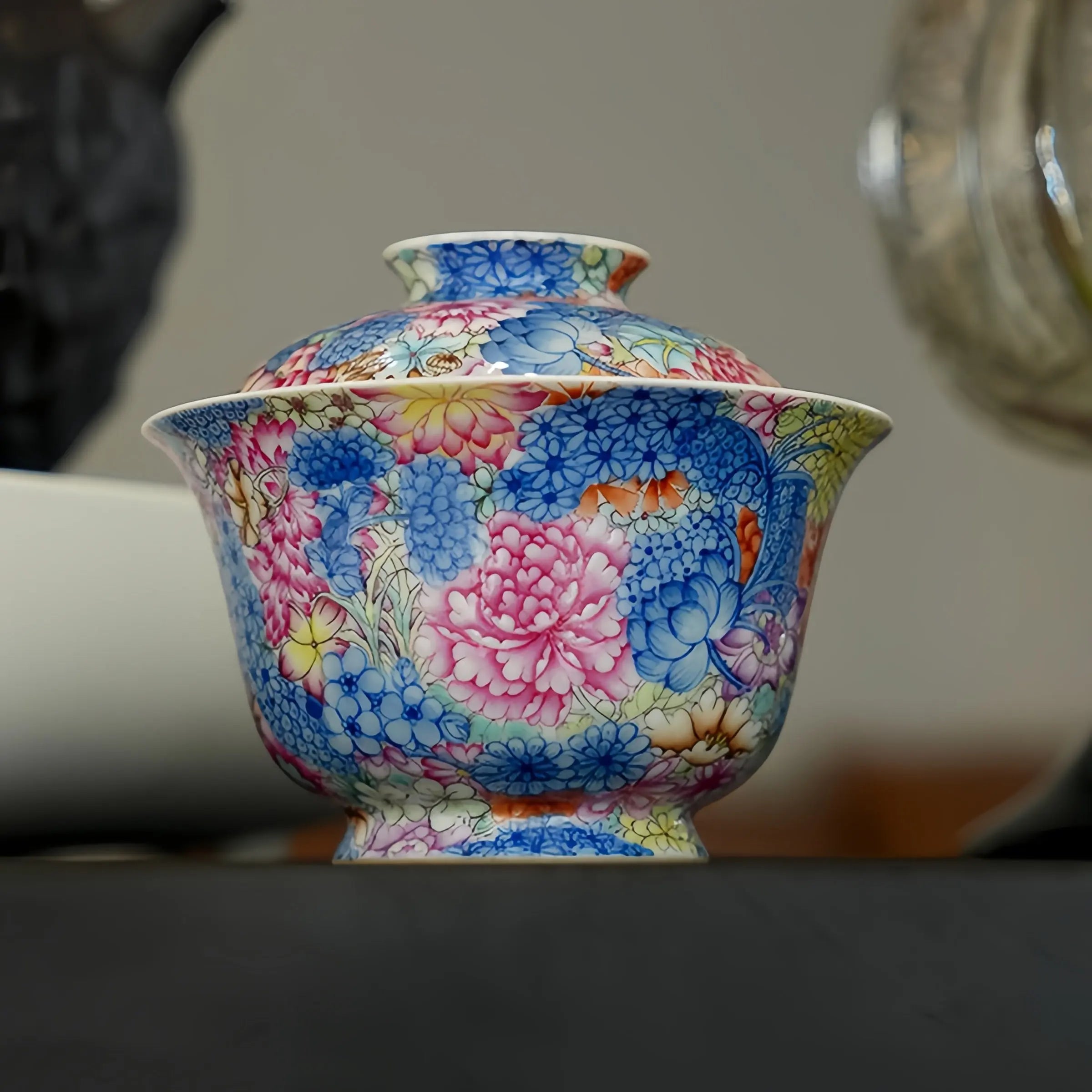 Wan Hua 140cc - Jing De Zhen Porcelain Gaiwan zycschina