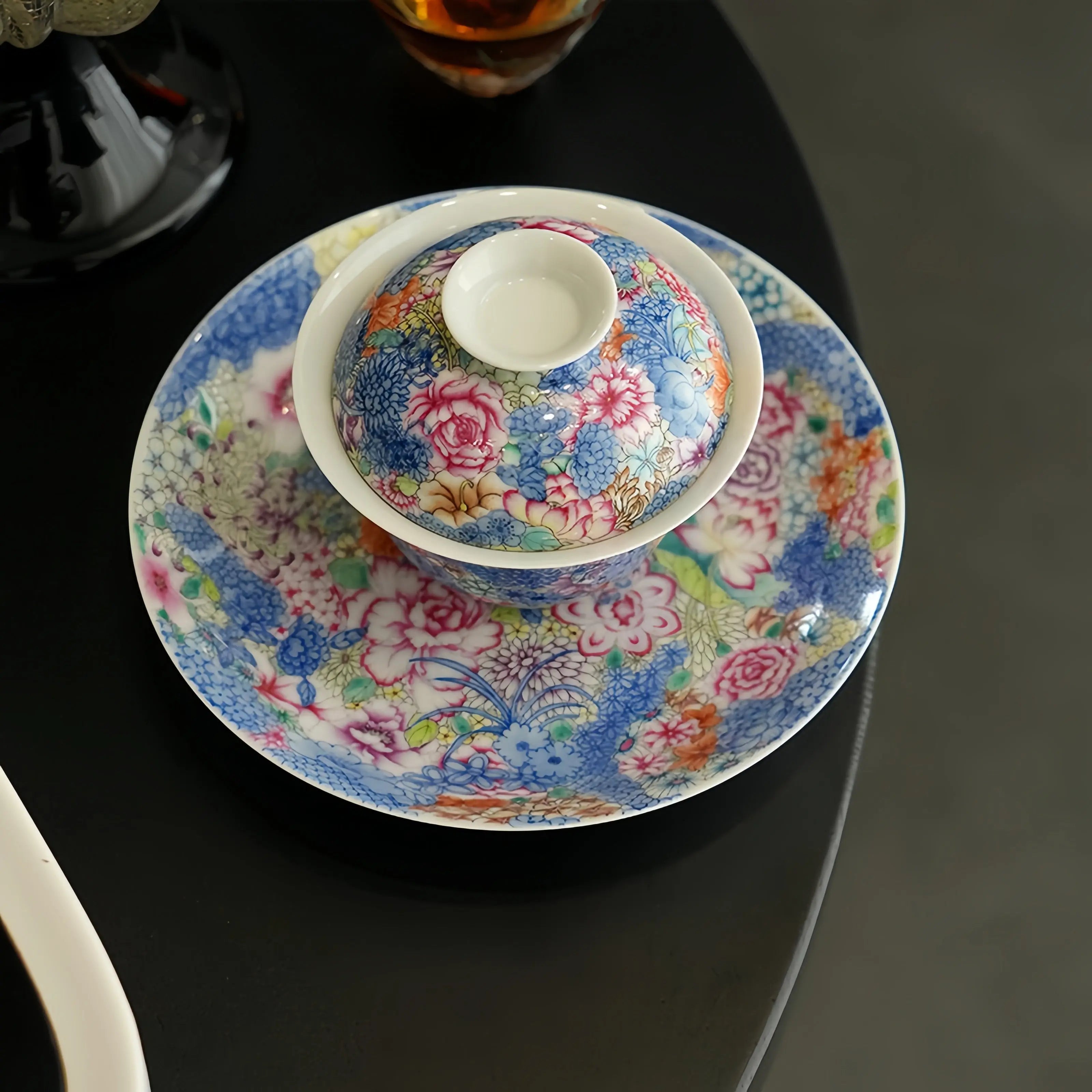 Wan Hua 140cc - Jing De Zhen Porcelain Gaiwan zycschina