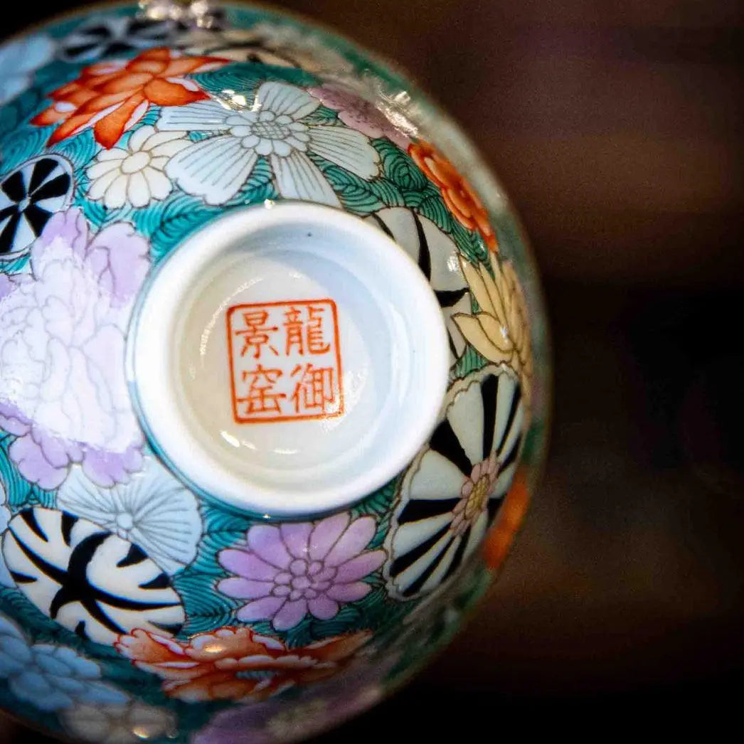 Wan Hua - Jing De Zhen Porcelain Gaiwan zycschina