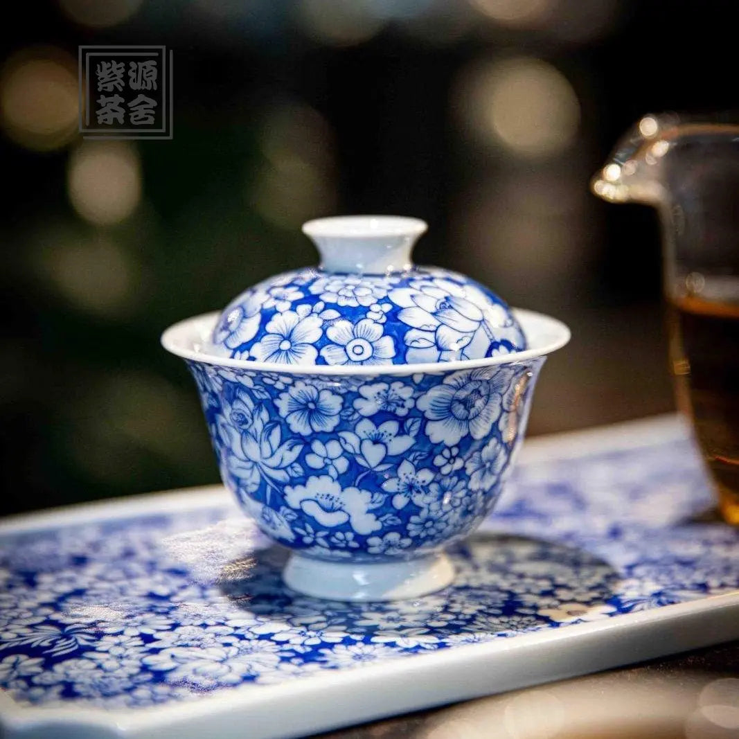 Wan Hua - Jing De Zhen Porcelain Gaiwan zycschina
