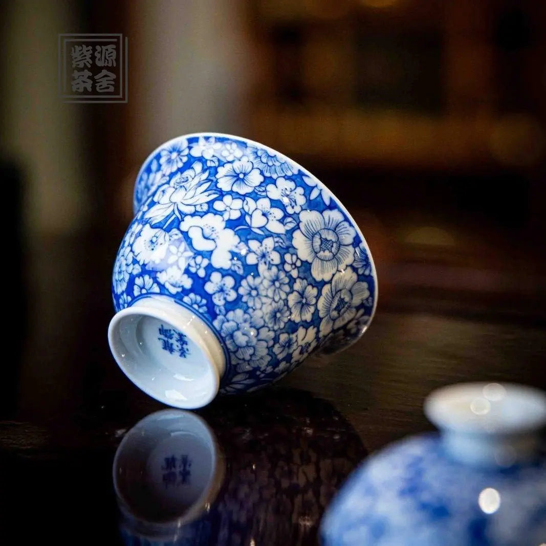 Wan Hua - Jing De Zhen Porcelain Gaiwan zycschina