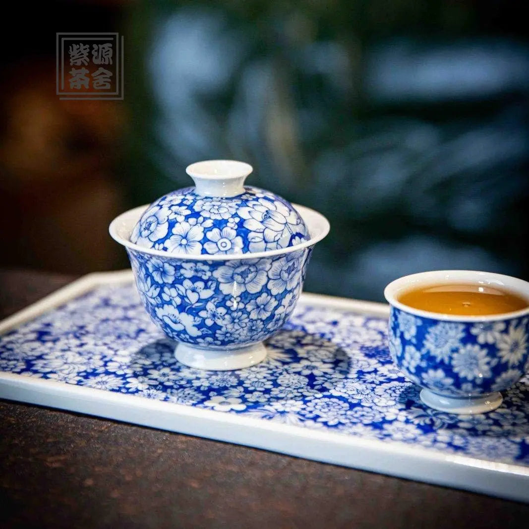 Wan Hua - Jing De Zhen Porcelain Gaiwan zycschina