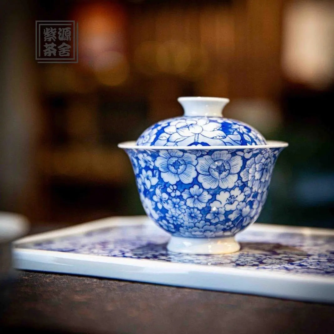 Wan Hua - Jing De Zhen Porcelain Gaiwan zycschina