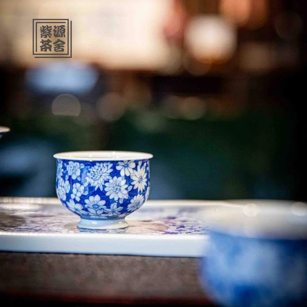Wan Hua - Jing De Zhen Porcelain Gaiwan zycschina