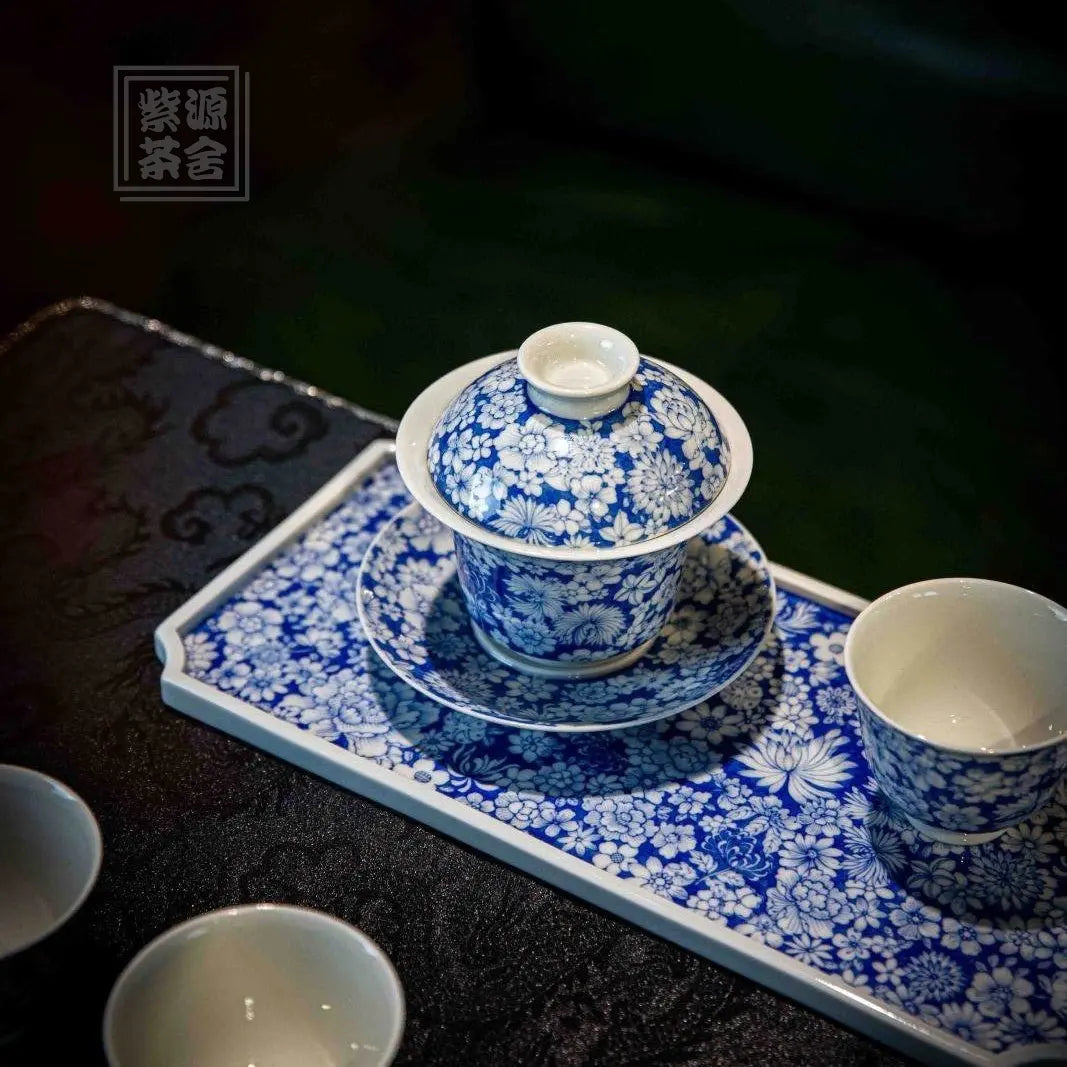 Wan Hua - Jing De Zhen Porcelain Gaiwan zycschina