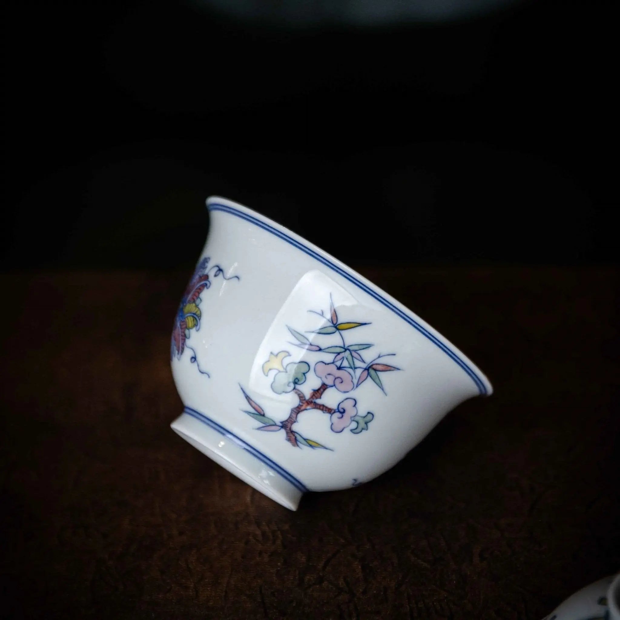 Wu Cai Hua Hui 110cc - Jing De Zhen Porcelain Gaiwan zycschina