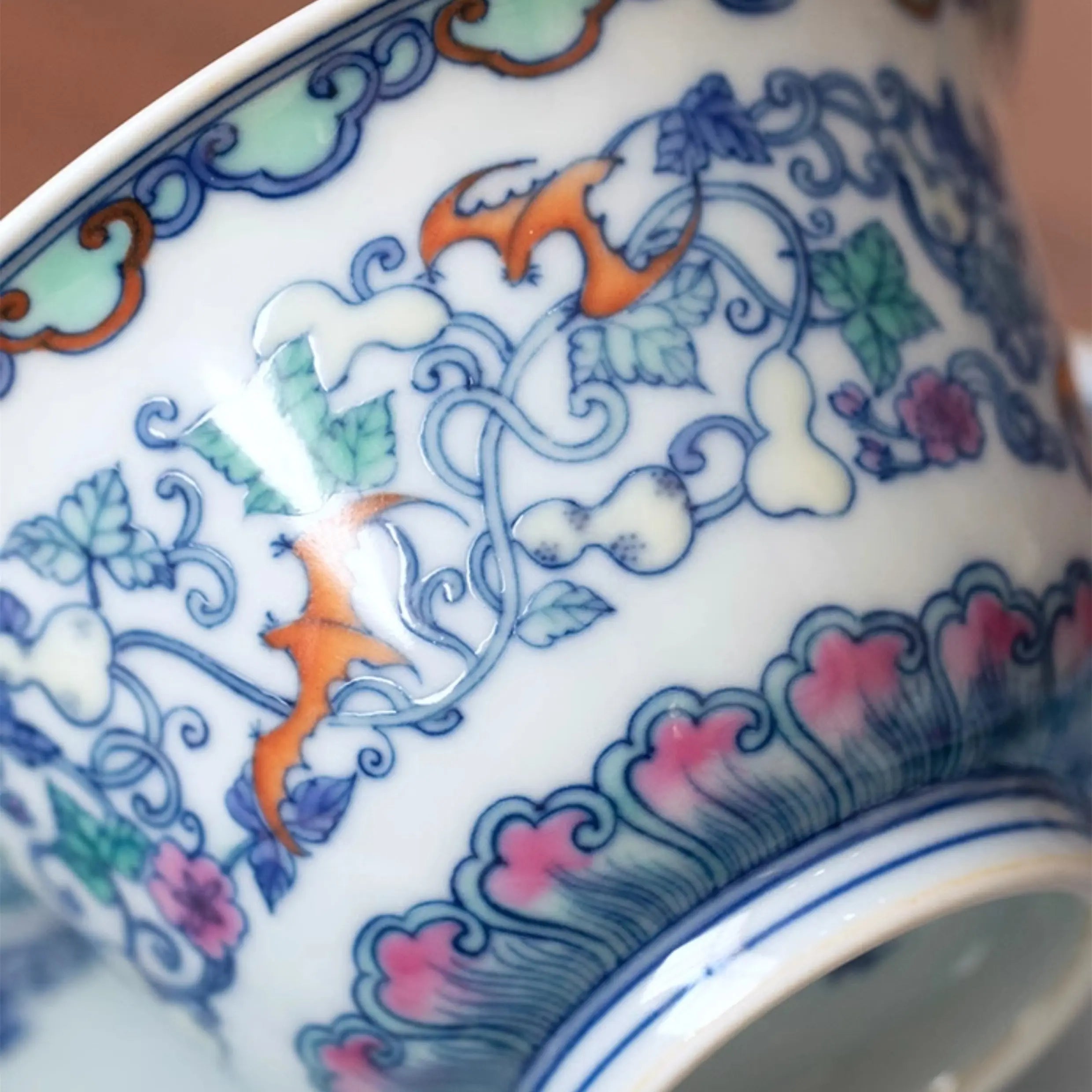 Wu Fu - Jing De Zhen Porcelain Gaiwan zycschina