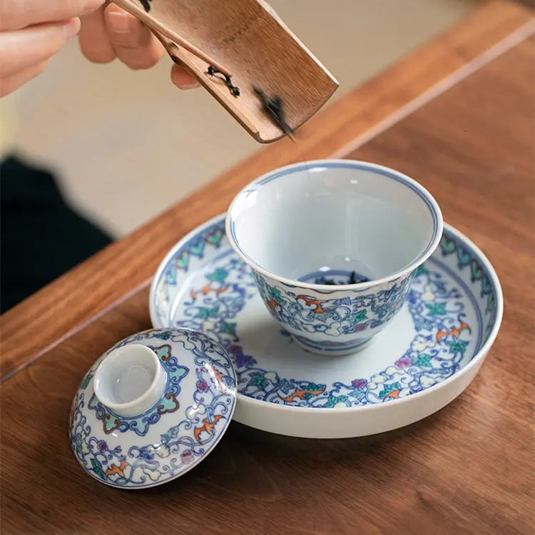 Wu Fu - Jing De Zhen Porcelain Gaiwan zycschina