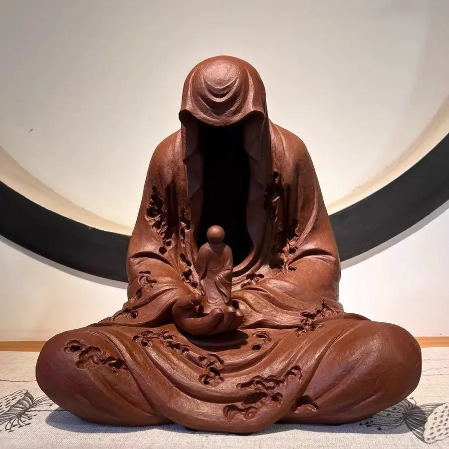 Wu Xiang Fo - Zisha Sculpture 江苏宜兴