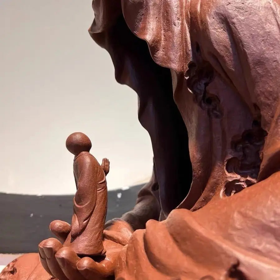 Wu Xiang Fo - Zisha Sculpture 江苏宜兴