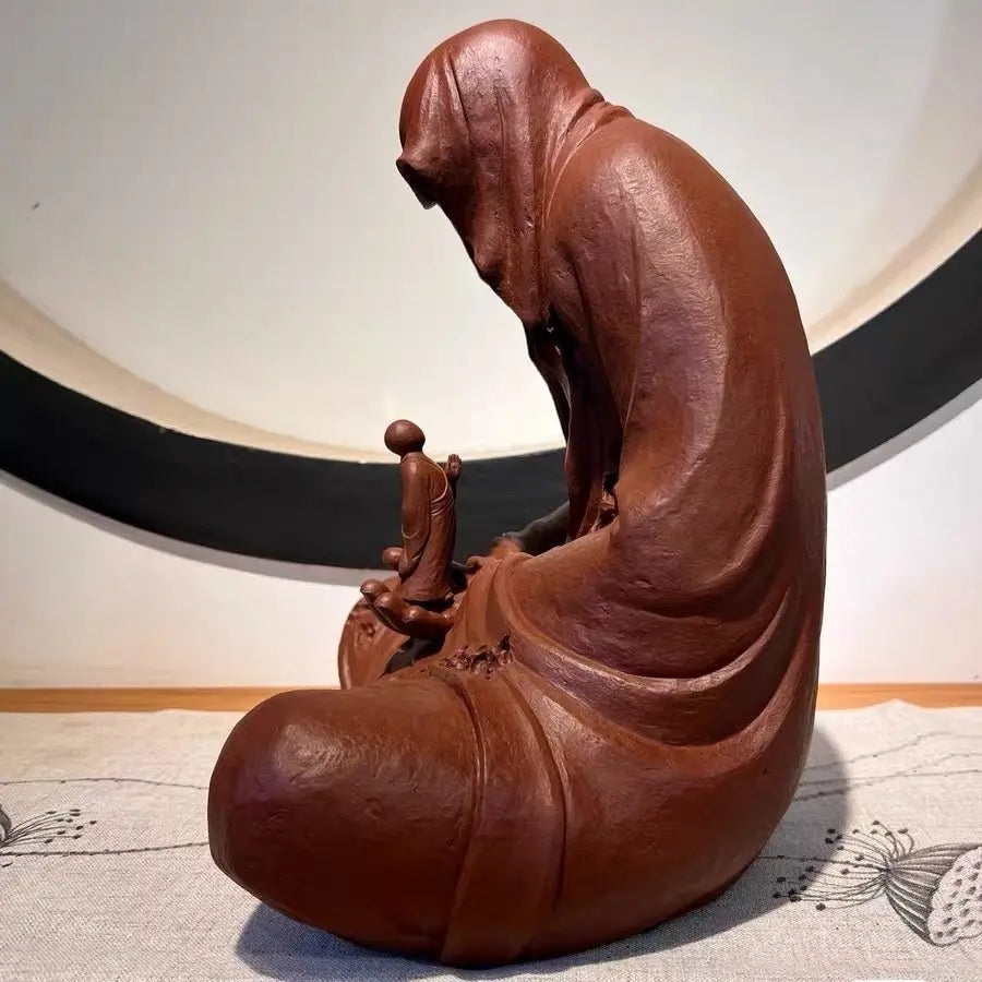 Wu Xiang Fo - Zisha Sculpture 江苏宜兴