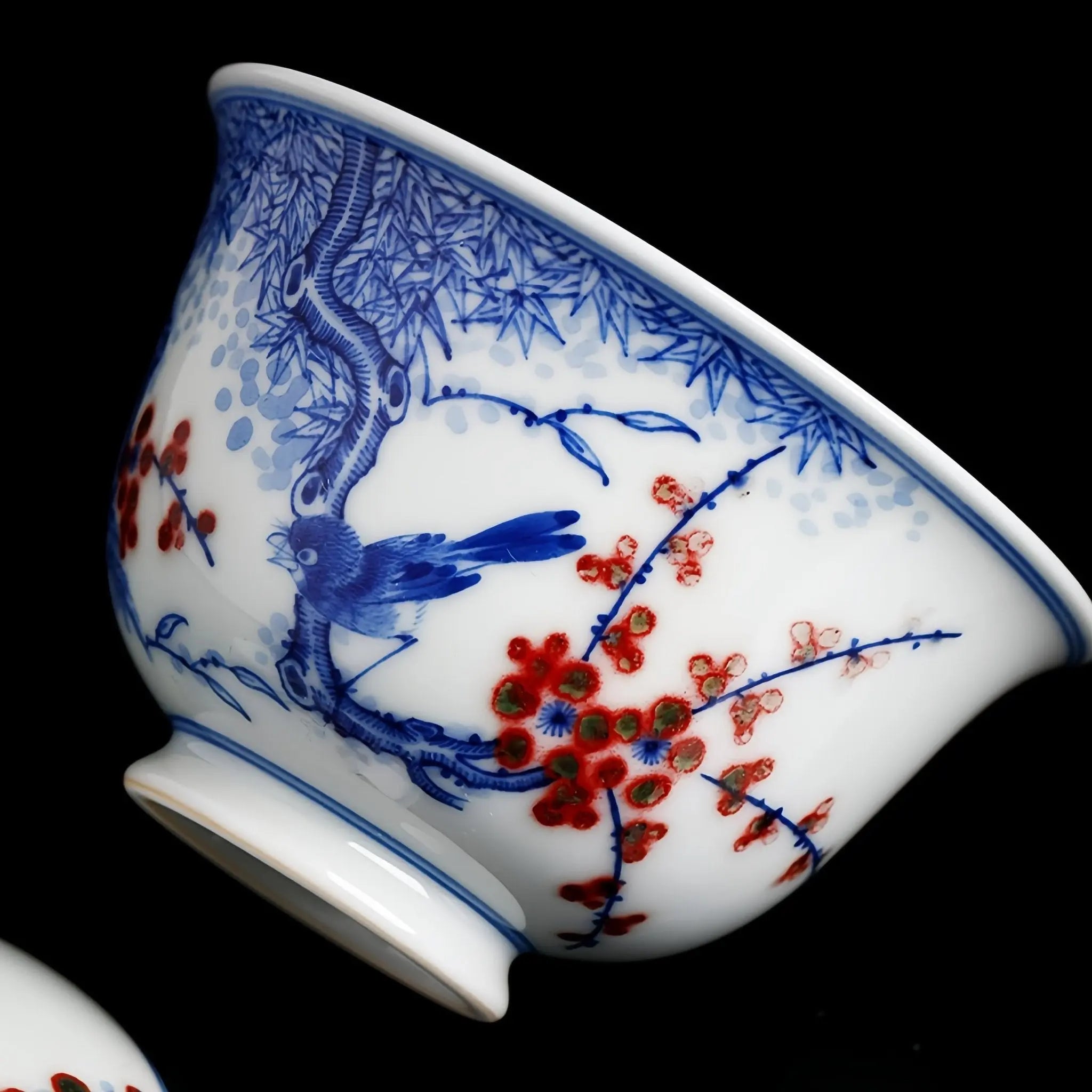 Xi Shang Mei Shao 100cc - Jing De Zhen Porcelain Gaiwan zycschina