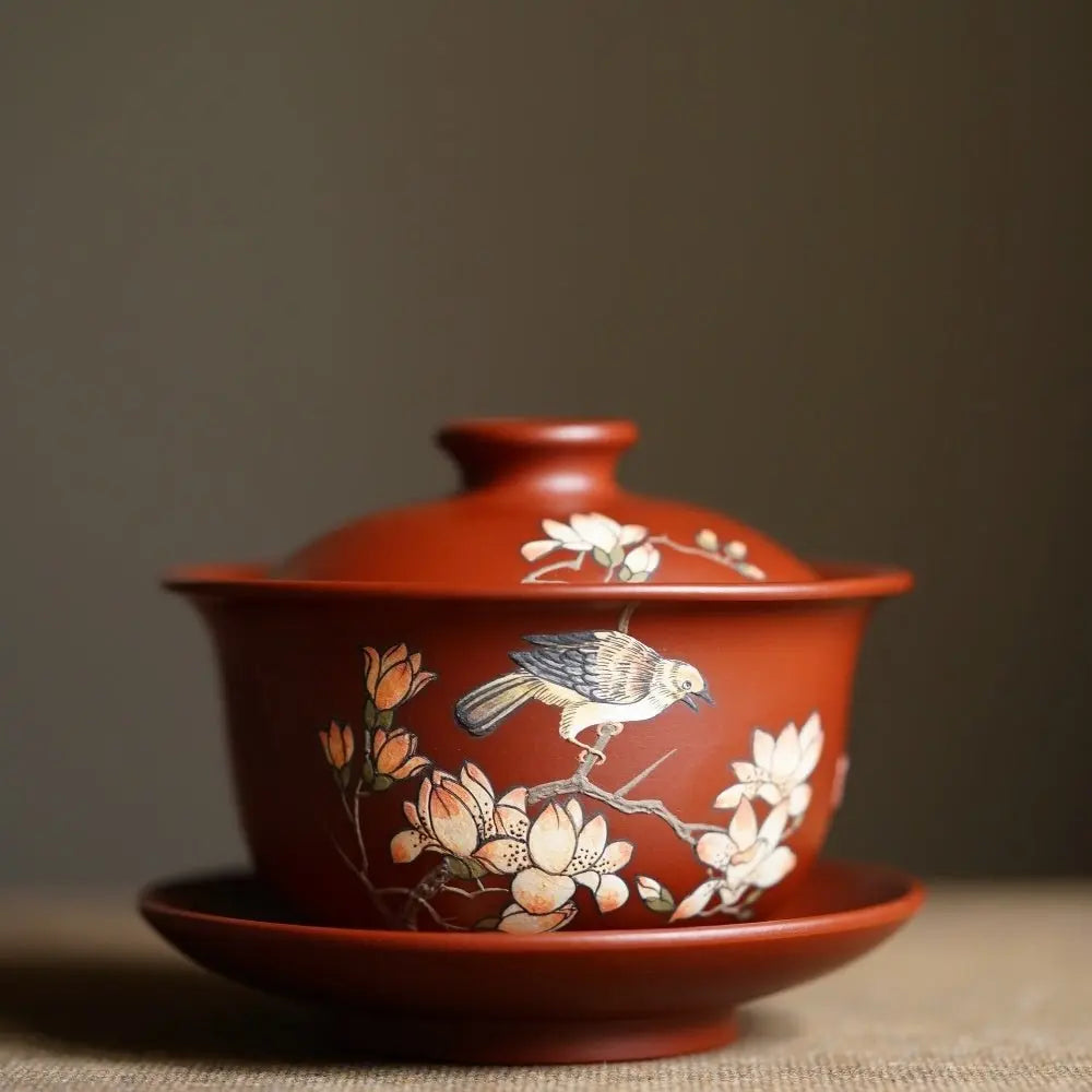 Xi Shang Mei Shao 180cc - Yixing Handmade Gaiwan zycschina
