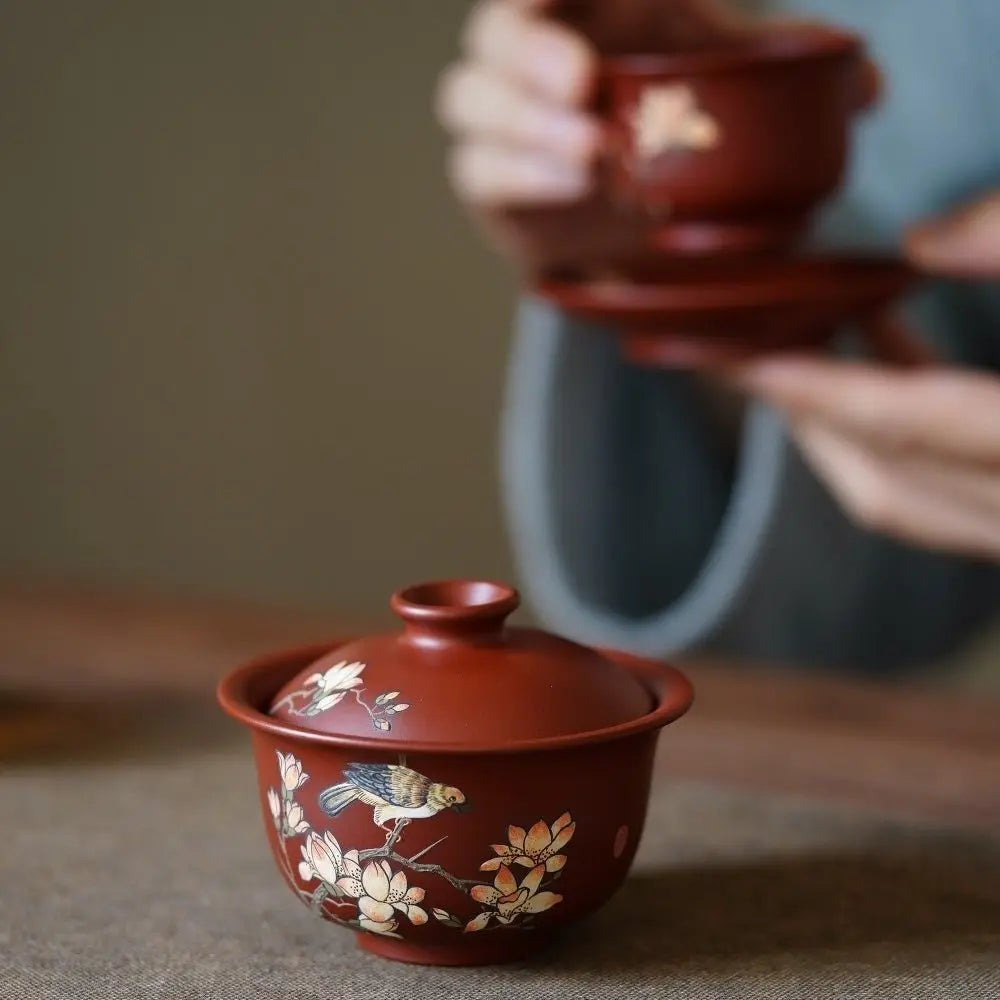 Xi Shang Mei Shao 180cc - Yixing Handmade Gaiwan zycschina