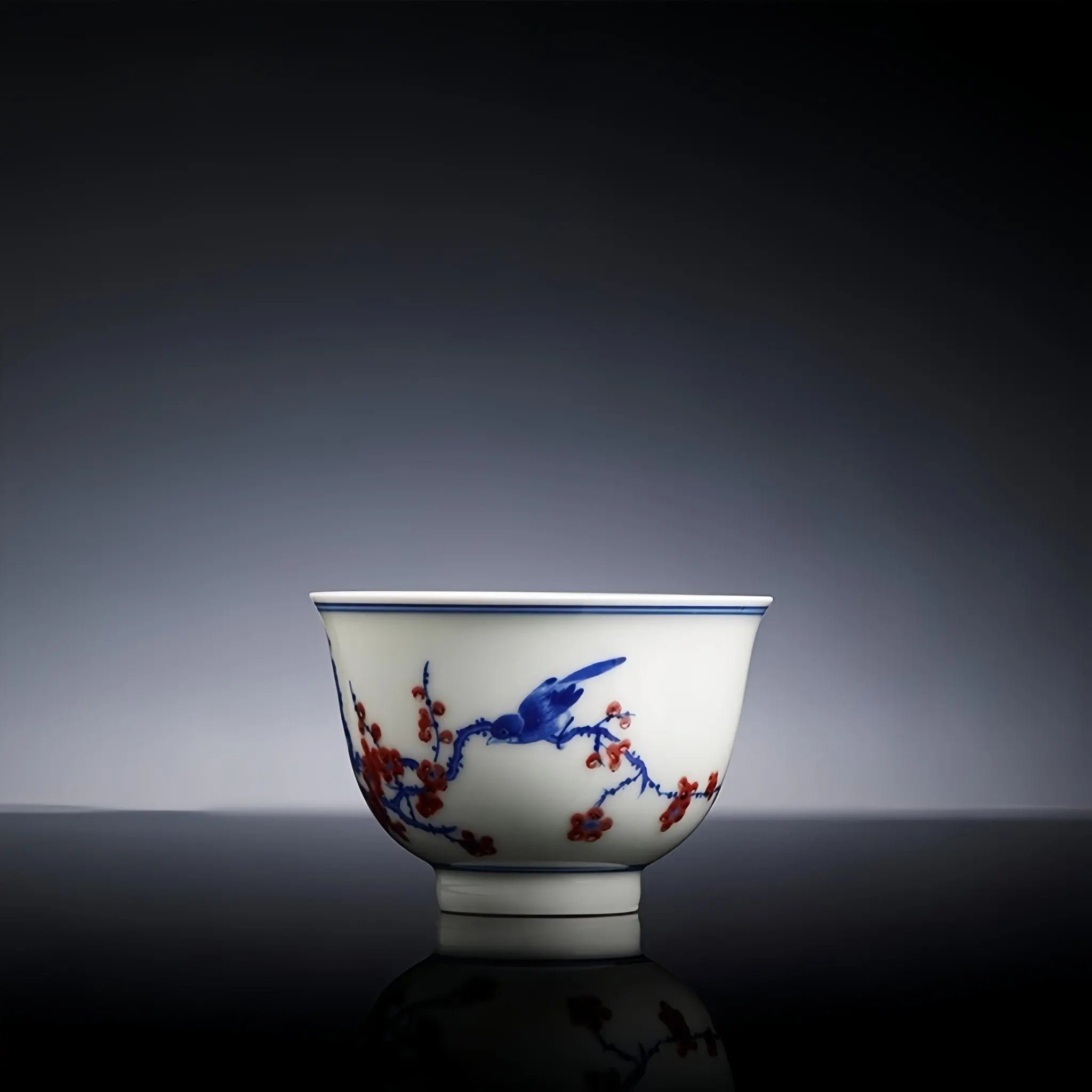Xi Shang Mei Shao 80cc - Jing De Zhen Porcelain Teacup zycschina