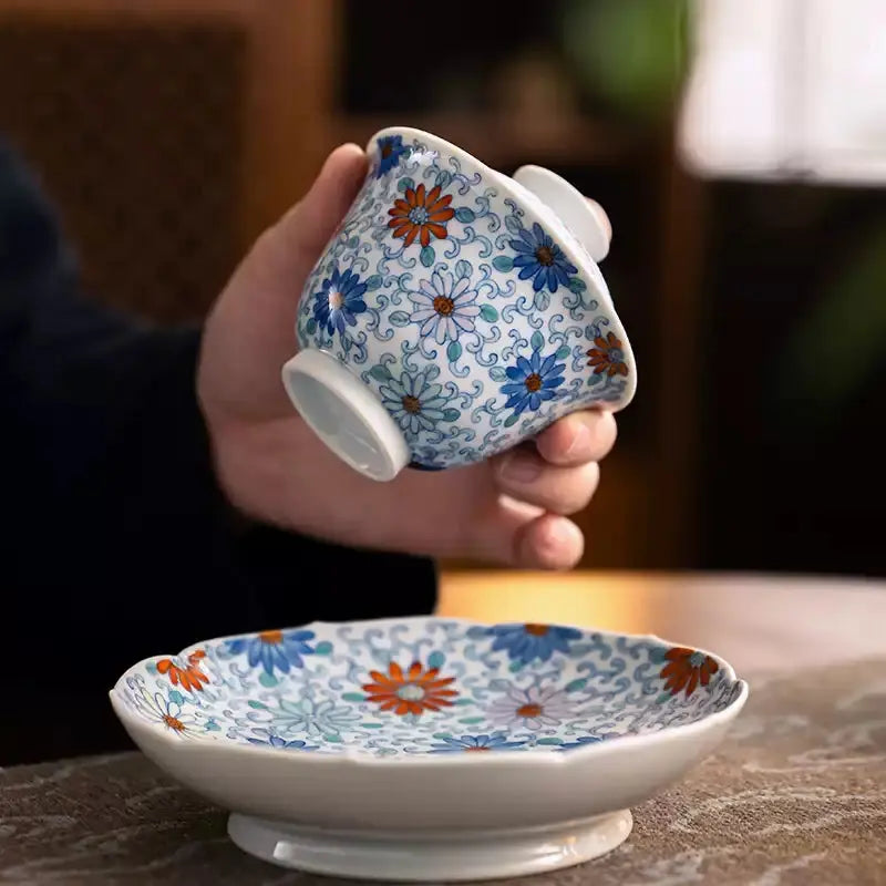Xiao Chu Ju - Jing De Zhen Porcelain Gaiwan zycschina