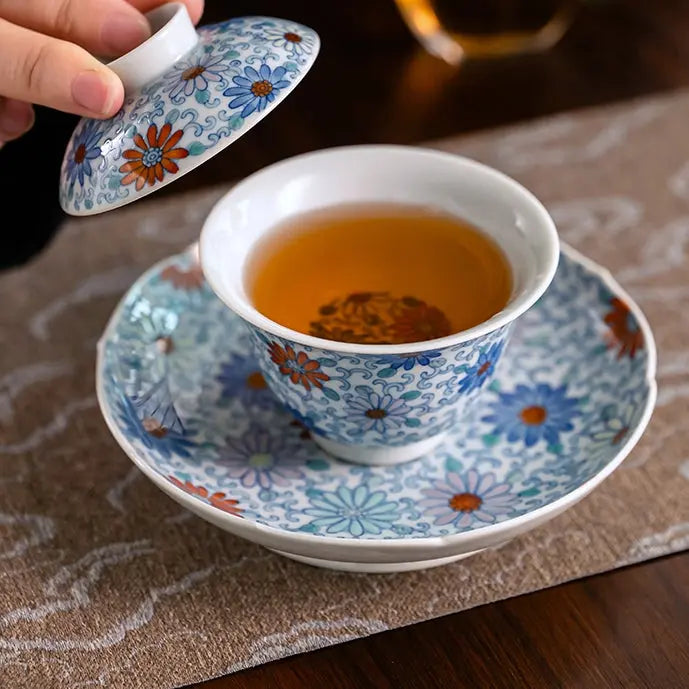 Xiao Chu Ju - Jing De Zhen Porcelain Gaiwan zycschina