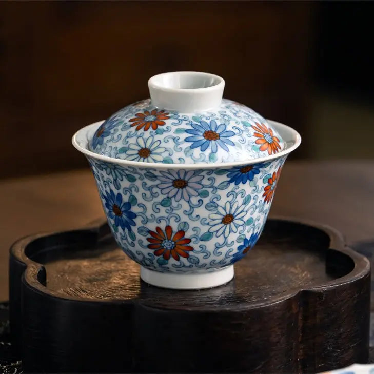 Xiao Chu Ju - Jing De Zhen Porcelain Gaiwan zycschina