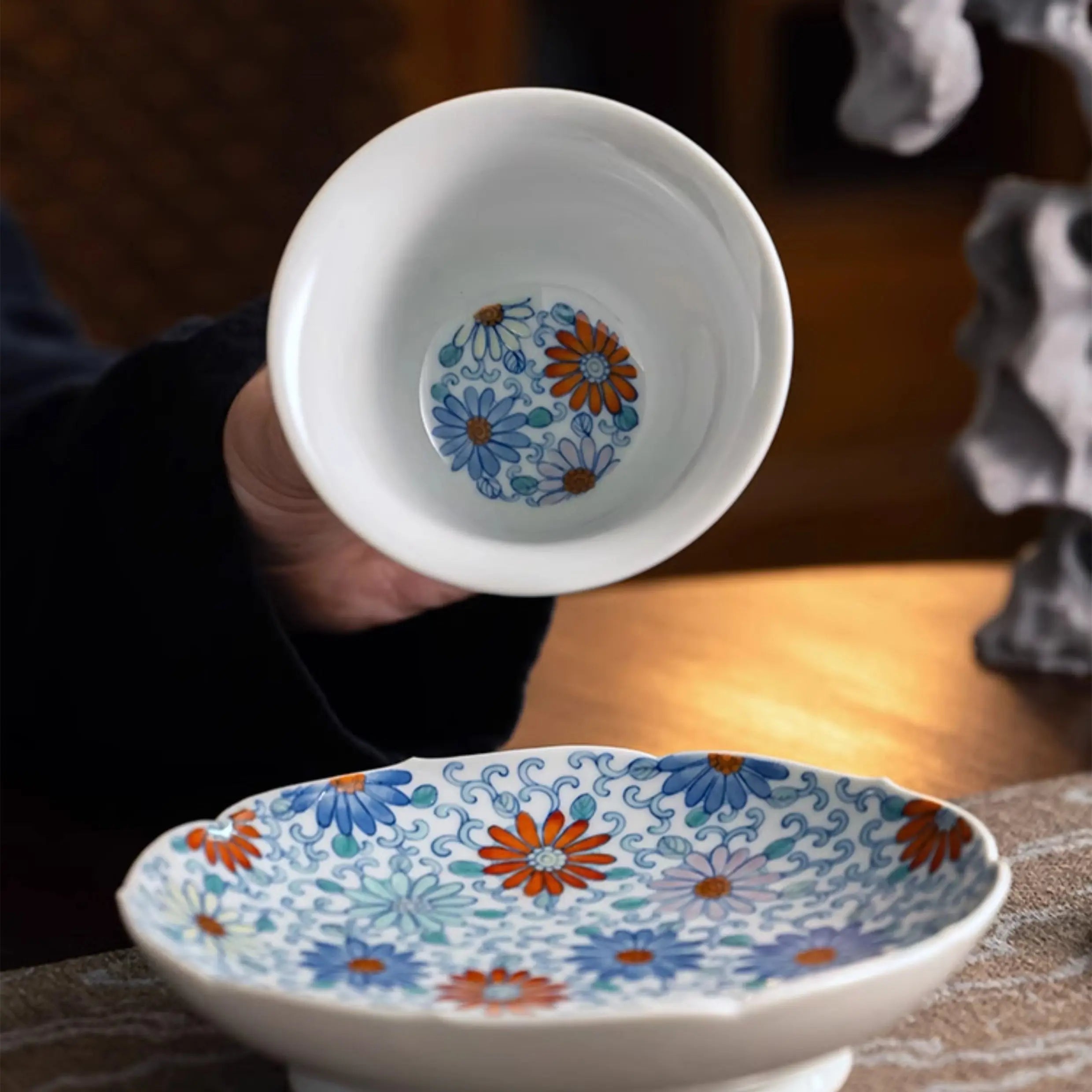 Xiao Chu Ju - Jing De Zhen Porcelain Gaiwan zycschina