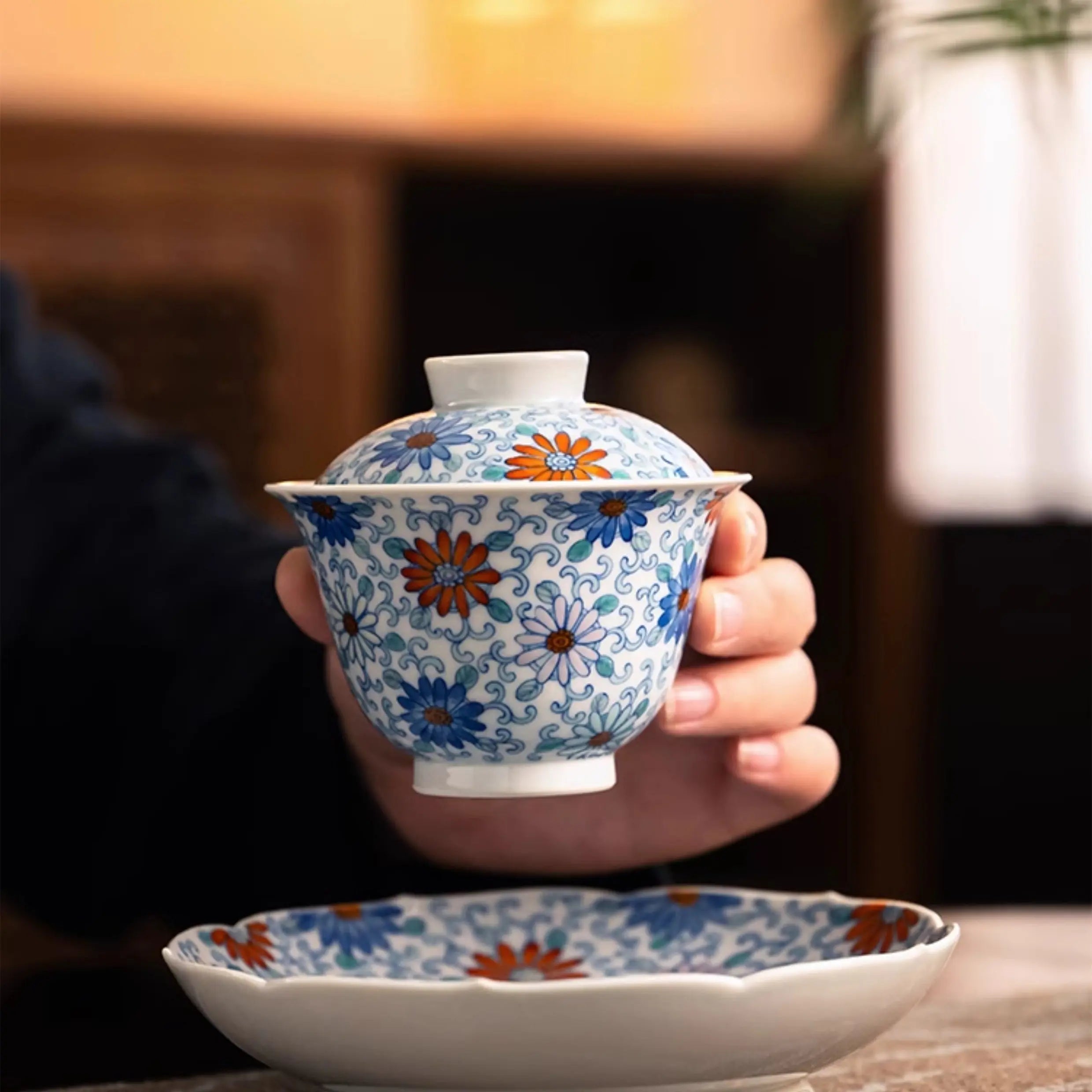 Xiao Chu Ju - Jing De Zhen Porcelain Gaiwan zycschina