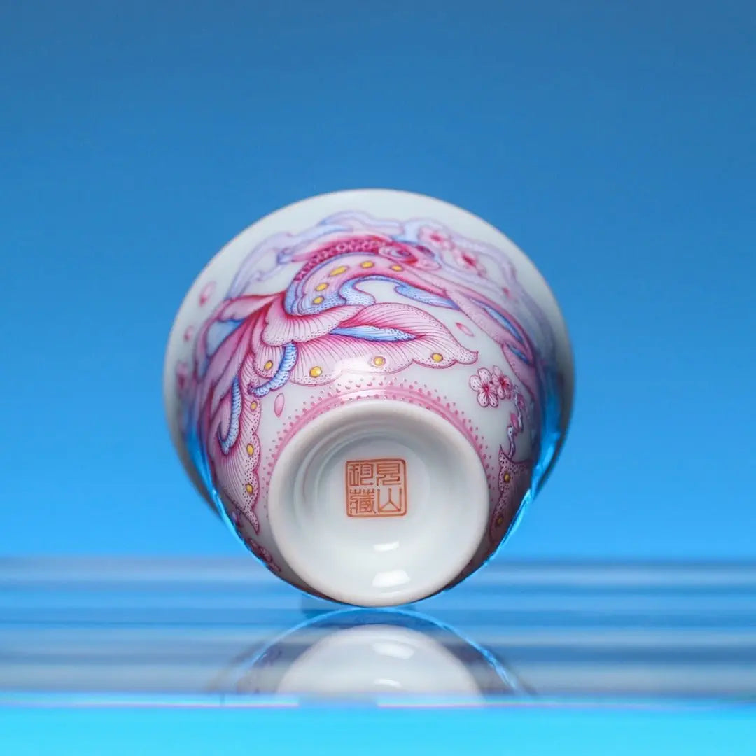 Xiao Hua Yu 110cc - Jing De Zhen Porcelain Gaiwan zycschina