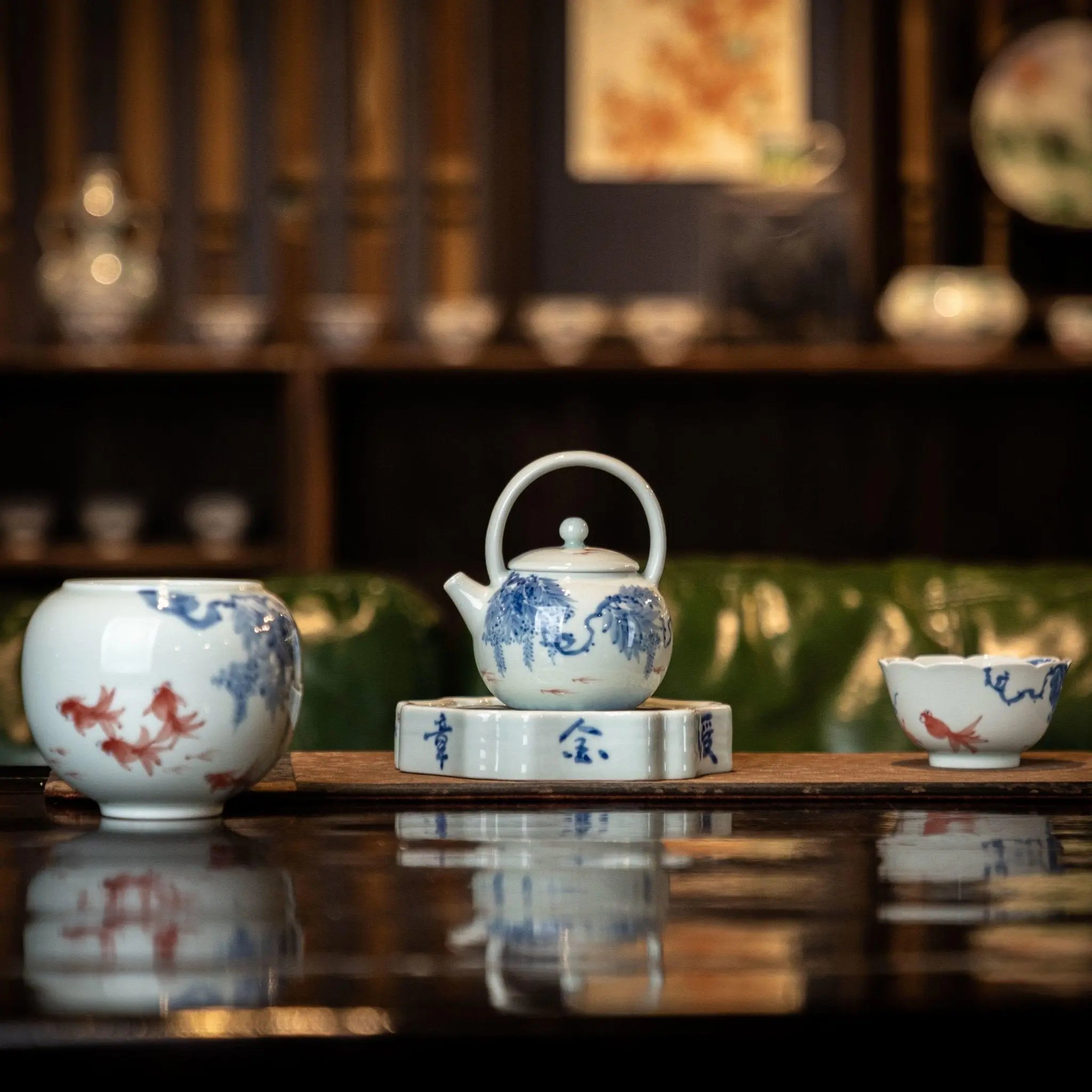 Xiao Yu - Jingdezhen Porcelain Teapot Holder zycschina
