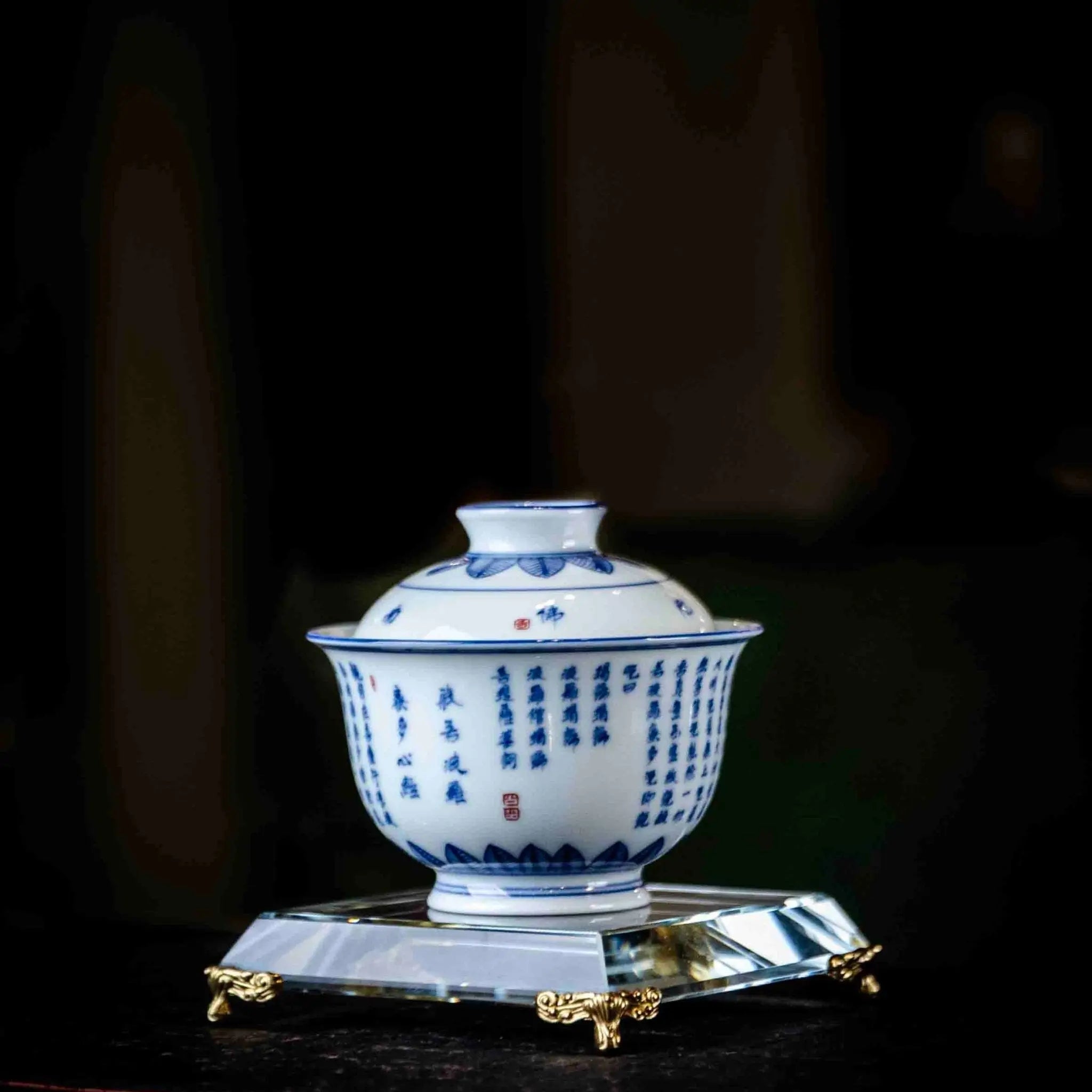 Xin Jing 130cc - Jing De Zhen Porcelain Gaiwan zycschina