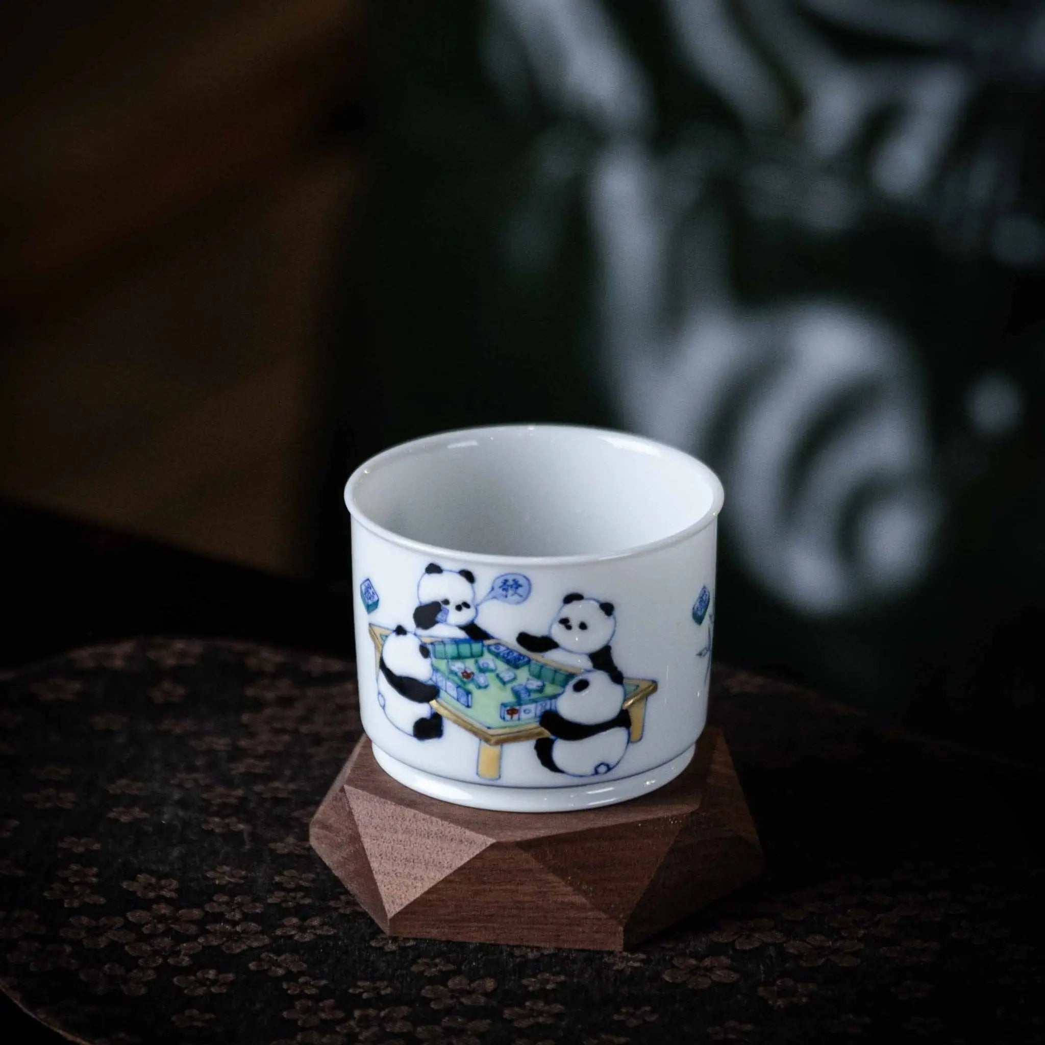 Xiong Mao Ma Jiang 125cc - Jing De Zhen Porcelain Teacup zycschina