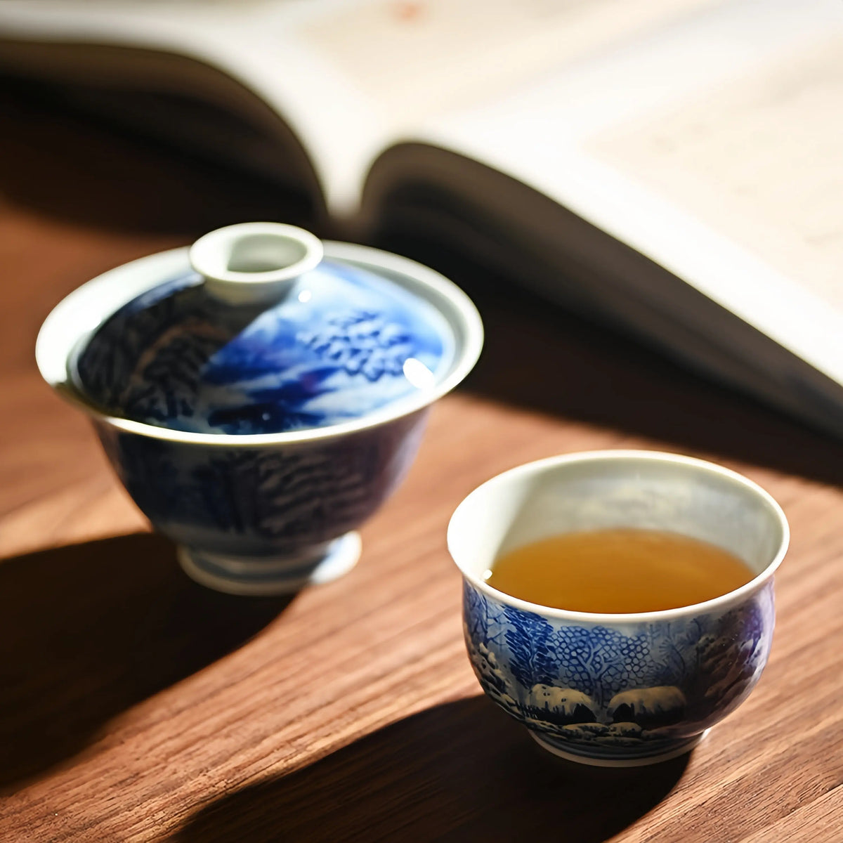 Xue Jing 135cc - Jingdezhen Porcelain Gaiwan zycschina