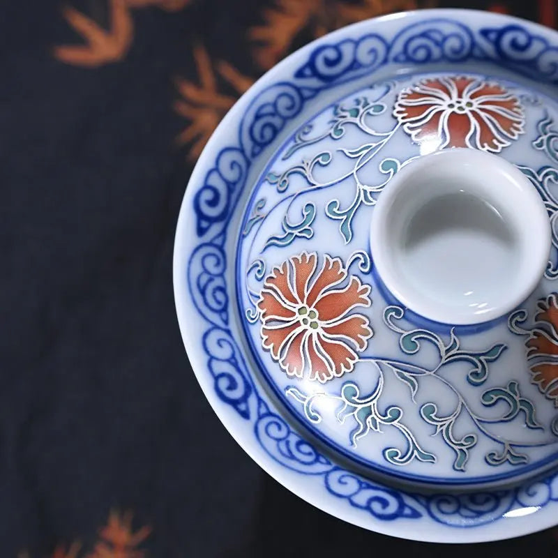 Ya Xiang 130cc - Jing De Zhen Porcelain Gaiwan zycschina