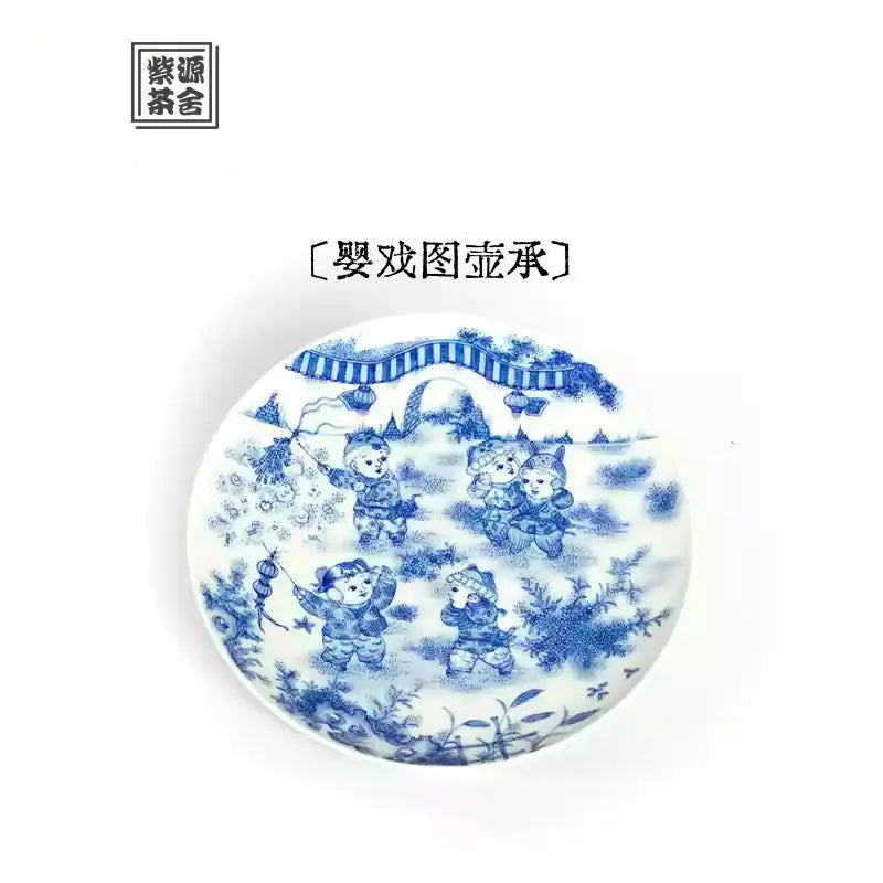 Ying Xi Tu - Jing De Zhen Porcelain Gaiwan zycschina