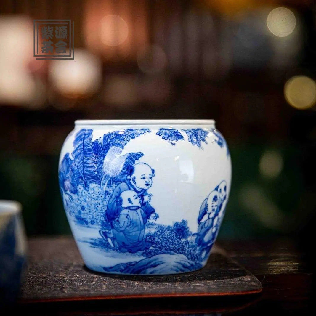 Ying Xi Tu - Jing De Zhen Porcelain Gaiwan zycschina