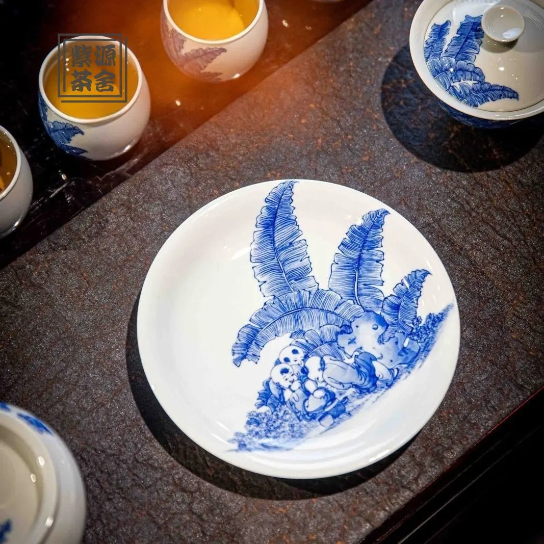 Ying Xi Tu - Jing De Zhen Porcelain Gaiwan zycschina